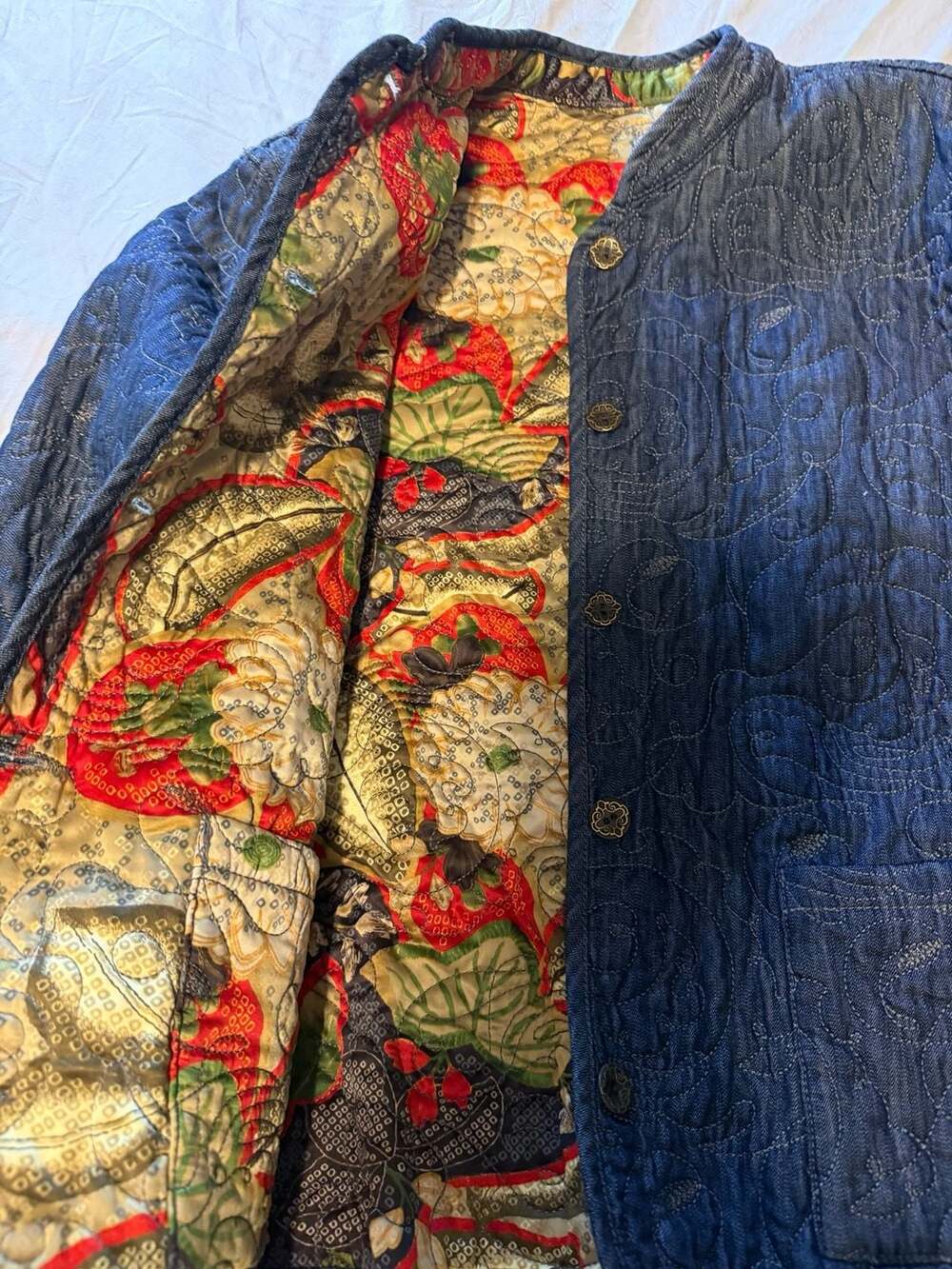Vintage reversible jacket - Picture 2 of 5
